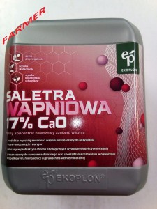 Saletra Wapniowa 17% CaO 5 l.