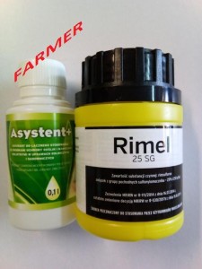 Rimel 25 SG 300 g. + Asystent 500 ml. 
