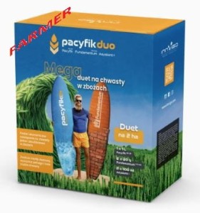 Pacyfik Duo 2 ha (1x1 l Pacyfik 30 OD + 2x30 g. Fundamentum 700 WG + 2x100 ml. Asystent+)
