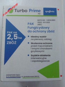 Turbo Prime Pak ( 2x 1 l  Amistar Prime + 1x1 l Pecari 300 EC )