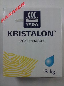 Kristalon Żółty 13/40/13 + mikro 3 kg.